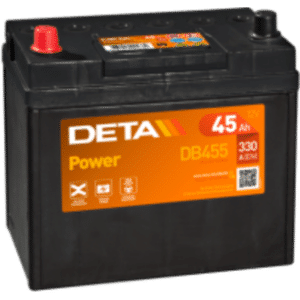 Batería Deta DB455. 12V - 45Ah/330A (EN) Caja B24