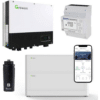 Kit inversor híbrido Growatt SPH 4000 4kW con bateria 5.12 kWh