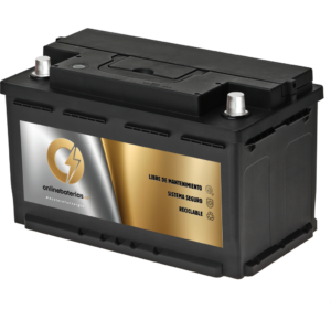 Batería Online Baterías OBLB480720D. 12V - 80Ah/720A (EN) Caja LB4