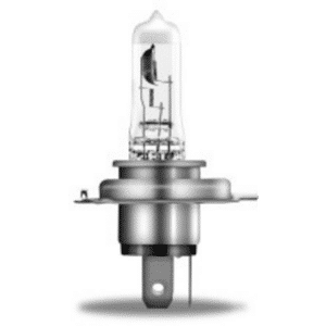 OSRAM NIGHT BREAKER SILVER H4 12V 60/55W +100% Luz (1 unidad)