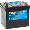 Batería Exide EL604 Efb. Tecnología EFB. 12V - 60Ah/520A (EN) Caja D23